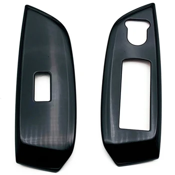 

2Pcs RHD Door Window Control Glass Switch Lift Button Cover Trim for 20-21 Honda Fit Jazz GR