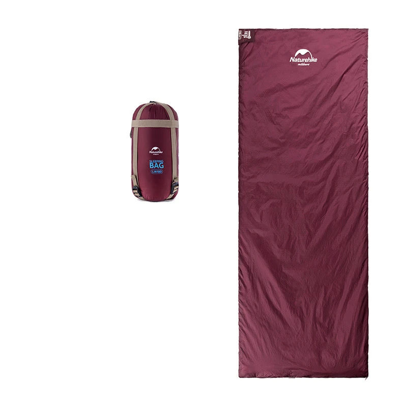 

Portable Travel Keep Warm Sleeping Bag Dirtproof Ultralight for Outdoor Camping Skin-friendly polyester pongee liner