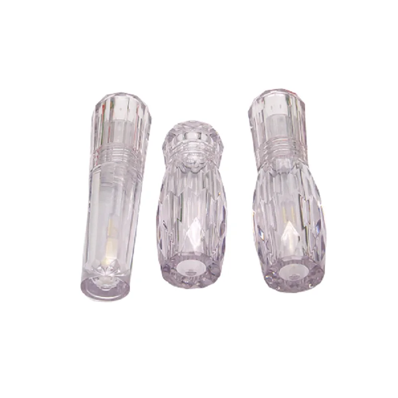 

Empty Clear Lip Gloss Tubes Cosmetic Packaging Bottle Plastic Round Lipgloss Bottle Cosmetic Container 10/25 pieces