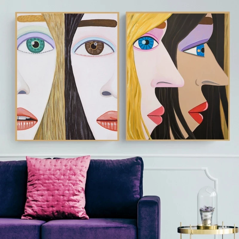 

Famous Animate Figures Canvas Painting Poster Modern Brian Calvin Lifelike Decor Wall Art Pictures For Living Room Bedroom Aisle