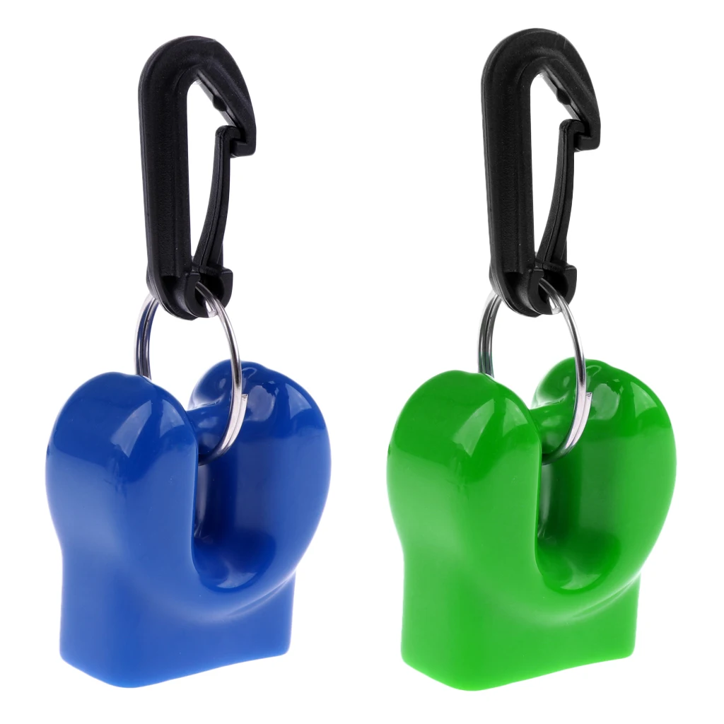 2Pcs Universal Silicone Mouthpiece Holder SCUBA Regulator Octopus Retainer Straps Underwater Diving Snorkeling Accessories