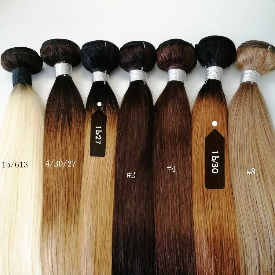 Dark Brown Indian Hair Weave Bundles - Bobbi Collection 1 Bundle Color 2 - Straight Hair Weft Non-Remy Hair Extension image 6