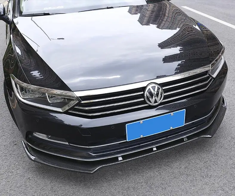 Для Volkswagen Passat B8 Body kit спойлер 2018 для ABS задний передний бампер диффузор защитные
