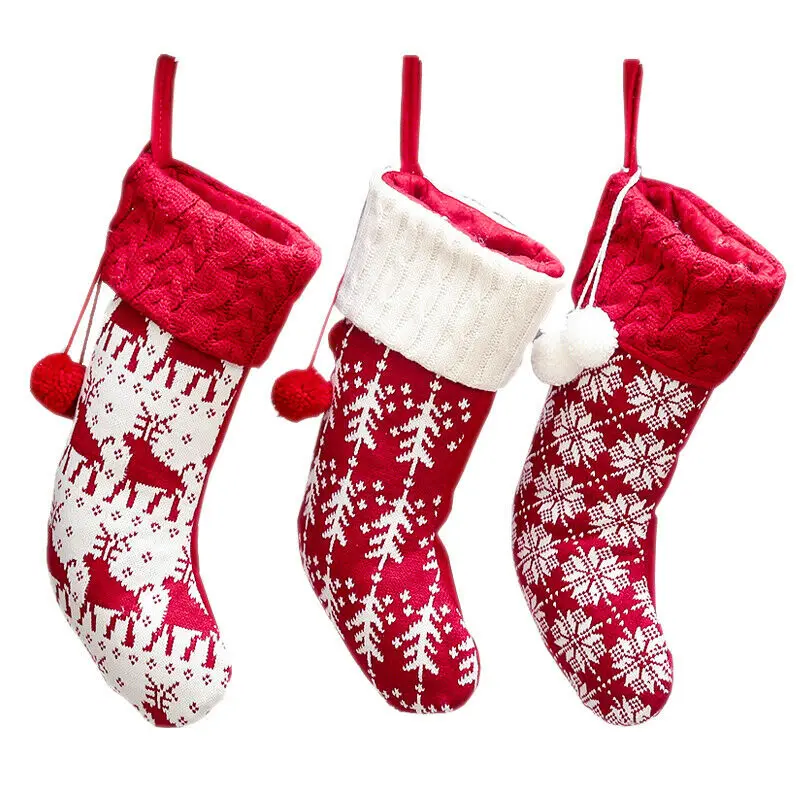 Christmas Baby Cotton Knee High Leg Warmers Leggings Toddler Infant Children Kids Stockings Cute Unisex Stockings