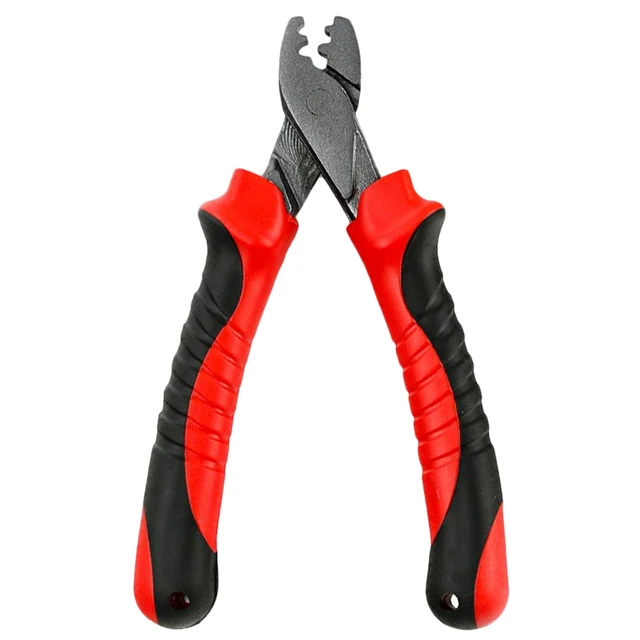 US $7.69 Fishing Crimping Pliers For Fishing Line Barrel Sleeves Fishing Cutter Scissors Fishing Tackle For