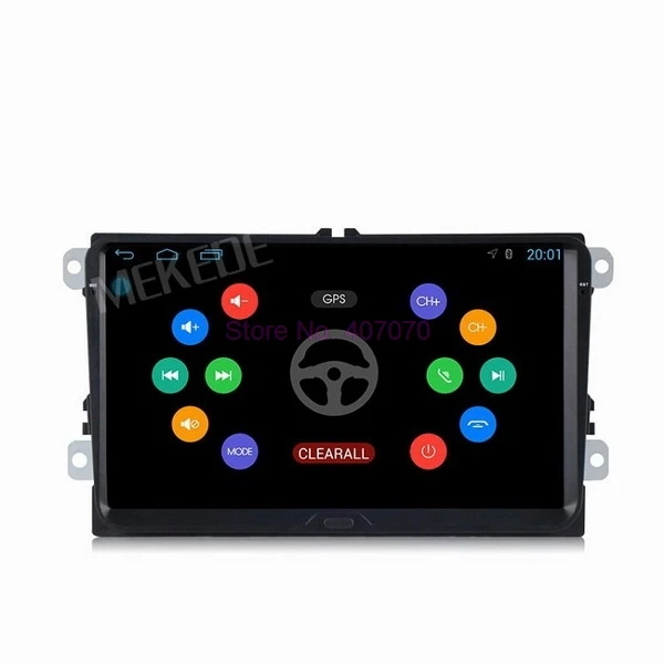 От DHL или Fedex 5 шт. Android 9 дюймов B6 B5 B7 Passat Автомобильная GPS навигация без DVD для V W Golf