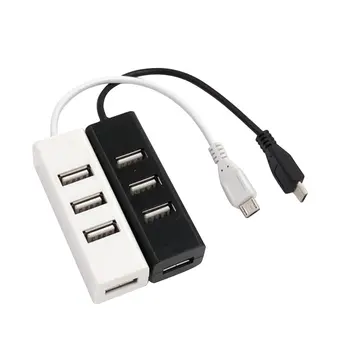 

Mini 4-Port Splitter Hub Adapter Mini USB 2.0 Hi-Speed Adapter For PC Computer Expansion Adapter USB HUB