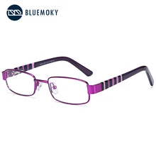 BLUEMOKY очки для девушек, очки для близорукости, очки с металлической оправой, дизайнерские оптические оправы BT8011