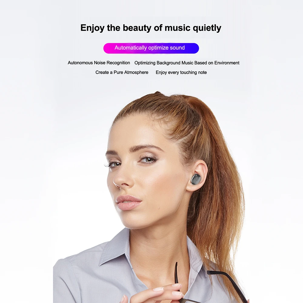 G6s Bluetooth 5,0 наушники TWS беспроводной громкой связи Бас Наушники Водонепроницаемая гарнитура с микрофоном зарядная коробка