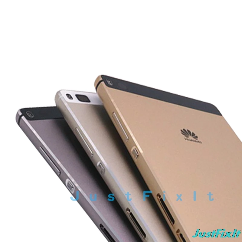 Оригинальные запасные части алюминиевый корпус чехол для Huawei P8 5,2 дюйма, задняя дверь крышка батареи Чехол