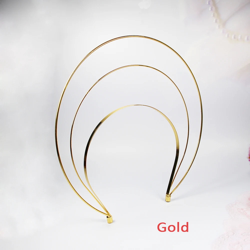 AINAMEISI Unique Design Bridal Tiara Crowns Multi-layer metal Headbands For Women Rose Gold Wedding Hair Jewelry Accessories jewelry accessories hair accessory hair headdress bridal headwear hair band crown