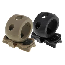 2 шт шлем адаптер зажима для быстрого шлема фонарик факел