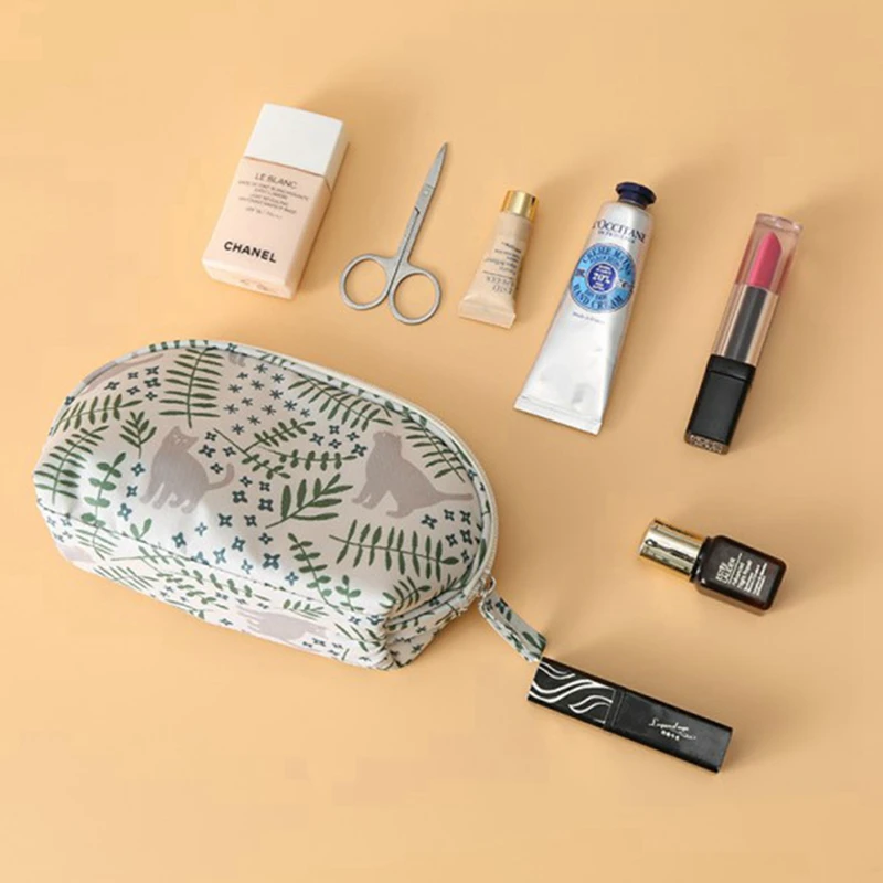 Модная косметичка с изображением животных фламинго Wmen akeup сумка Органайзер для