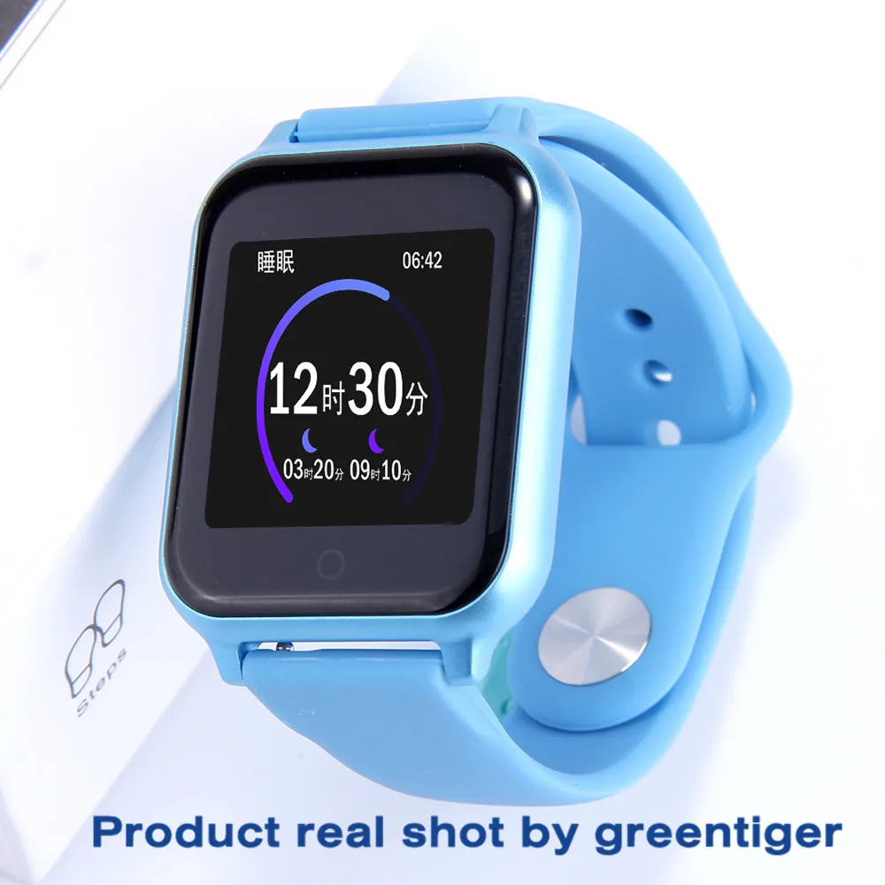 Greentiger B58 gps Смарт часы для мужчин монитор сердечного ритма кровяное давление погода Smartwatch фитнес трекер Водонепроницаемый VS B57 F10