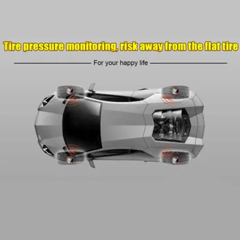 

Internal Sensors TPMS Bluetooth Tire Pressure Monitor System IP67 Parts Set Kit