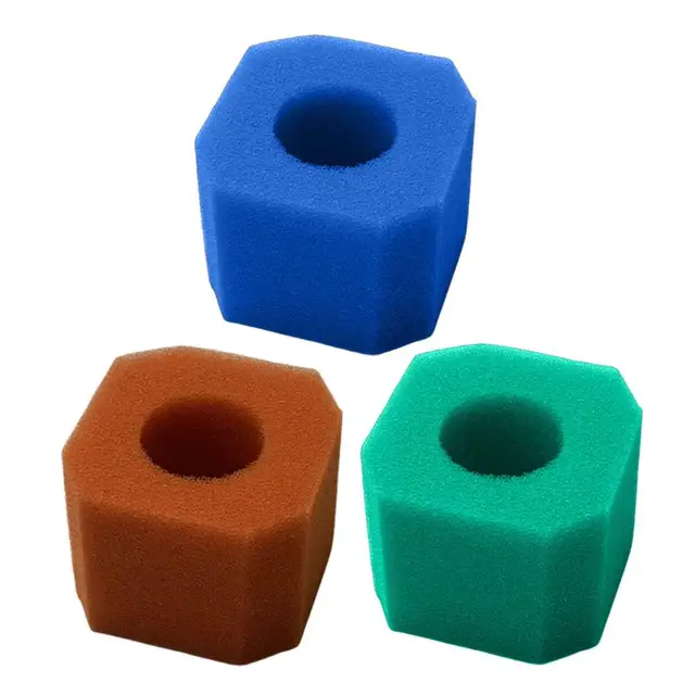 Csere Medence Szűrő Tartozék A Lay-Z-Spa Saluspavi Spa Úszó Szűrőhab Újrafelhasználható Mosható Kellékekhez - Image 2