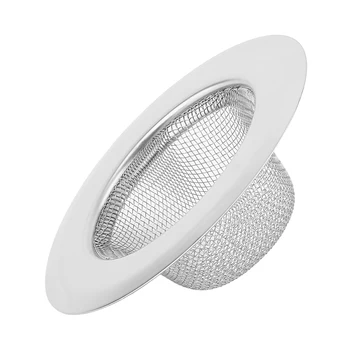

New 2 Size Stainless Steel Kitchen Floor Drain Sink Strainer Prevent Clogging Appliance Sewer Strainer Water Tank Filter