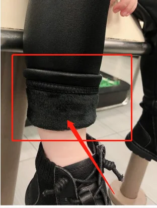 thick pu pants Стильные осенние штаны для маленьких девочек, леггинсы для девочек из искусственного меха, длинные черные детские леггинсы, Осенние леггинсы из искусственной кожи для девочек 2, 3, 4, 5, 6, 7 лет - Цвет: thick pu pants