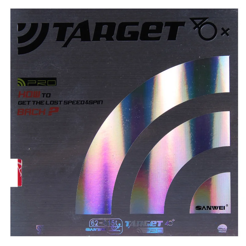 

SANWEI Europe TARGET 40+ FX Table Tennis Rubber PRO FX Europe 40+ unsmooth control spin ping pong tenis de mesa
