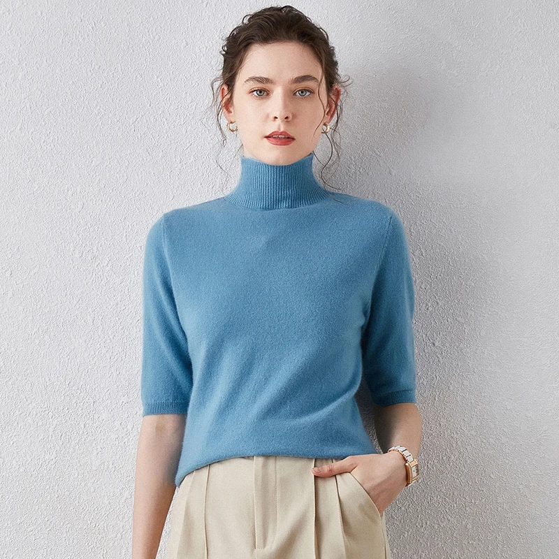 High Quality Ice Silk Knitting Cardigan Female