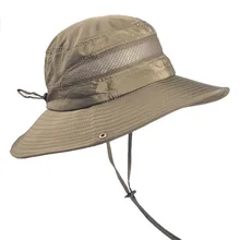 Лето Защита от ультрафиолета Маскировочная шапка мужская женская панама Боб Буни шляпа Военная армейская походная тактическая уличная Солнцезащитная шляпа