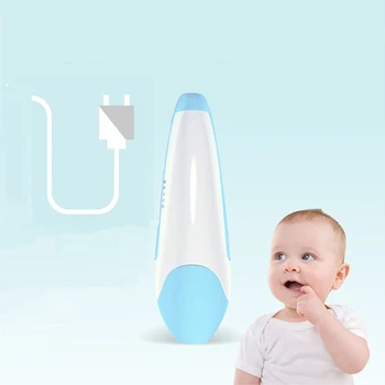 

8 Styles Babi Electric Nail Trimmer Rechargeable Baby Clipper Set Quiet Infant Care Portable Pedicure Scissors for Newborns