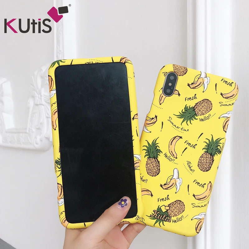 Чехол для iphone XS max X XR с фламинго, 360 Защитная передняя и задняя крышка для iphone 8 6 7 plus Розовый Единорог Летний чехол - Цвет: Абрикосовый