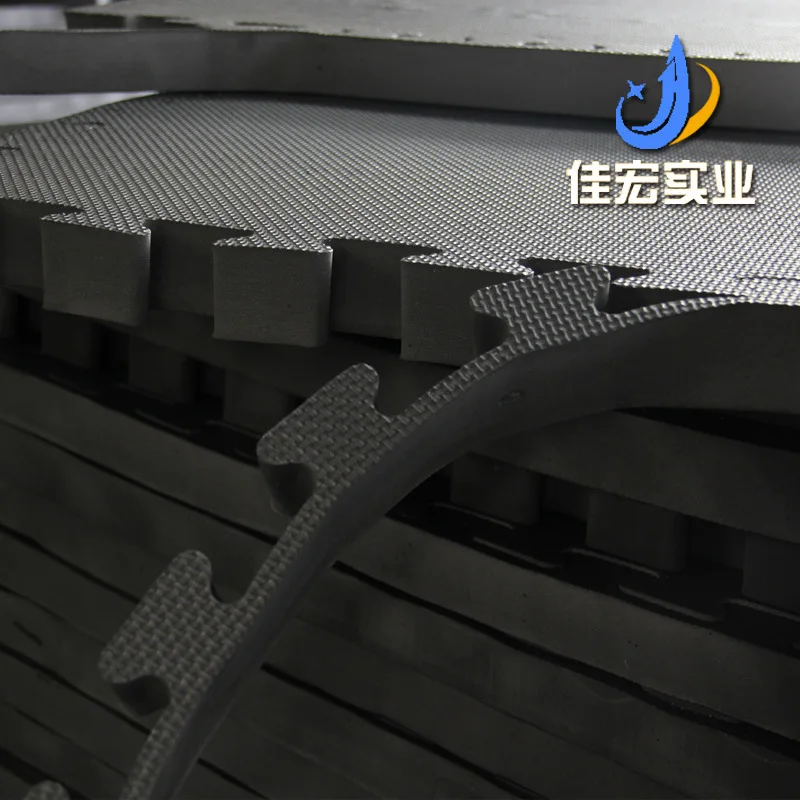 

Black And White with Pattern Cross Pattern Taekwondo Mat Sub-4 Cm EVA Foam Floor Mats 100*100 Judo Fitness Joint Pad