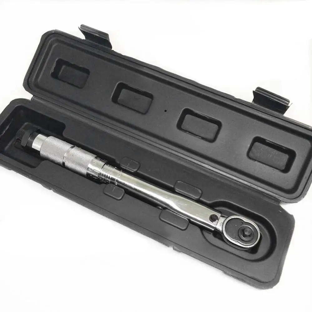 

Torque Wrench Bike 1/4" Square Driver 5 - 25 Nm Two-Way Precise Ratchet Repair Spanner Key Hand Tools