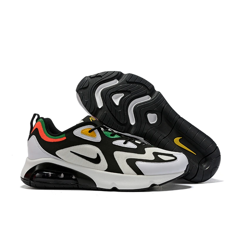 Оригинальные оригинальные мужские кроссовки NIKE AIR MAX 200, кроссовки для бега, спортивная обувь, уличная спортивная обувь, удобные трендовые новые AQ2568-101