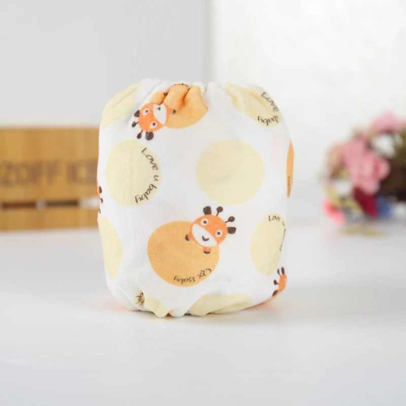 Cartoon Children's Sleeves Baby Oversleeve Autumn And Winter Boy's And Girl's Child Cute Short Plush Anti-Fouling Sleeve Cap 1-5 - Цвет: Yellow deer 1 P