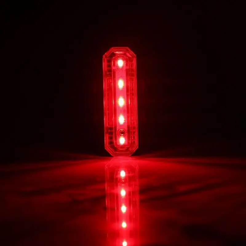 Водонепроницаемый велосипедный зарядный USB задний фонарь Прохладный Личность горный велосипед дорожный задний фонарь Ночная Предупреждение защита