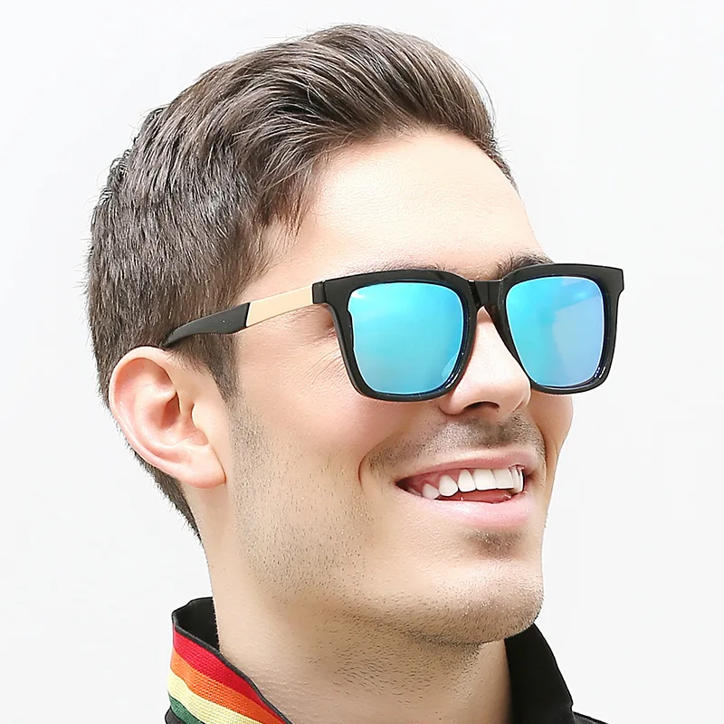 2020 Mens New Fashion Tide Sunglasses Polarized Driving Glasses Square UV400 Protection Eye Cycling Travelling