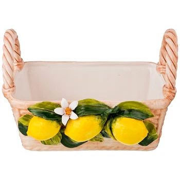 

Product Decorative Basket with Lemons 27 * 24 cm Height = 16 cm