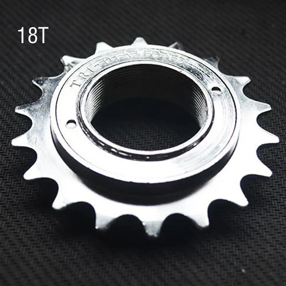 Road Bicycle FreeWheel 16T 18T Single Speed 34mm Bike Flywheel Chrome Molybdenum Steel Gear Bike Parts Accessory 40 clicks bicycle sprocket gear bicycle parts bike sprocket bike freewheel