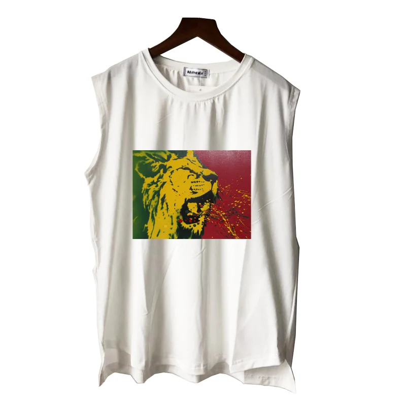 Брендовая новая трендовая майка rasta lion reggae рок в стиле панк для мужчин и женщин