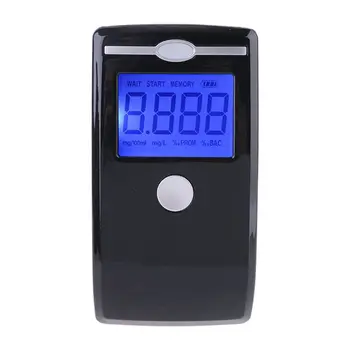 

Digital Breath Alcohol Tester Portable Breathalyzer with LCD Display with 4 Mouthpieces