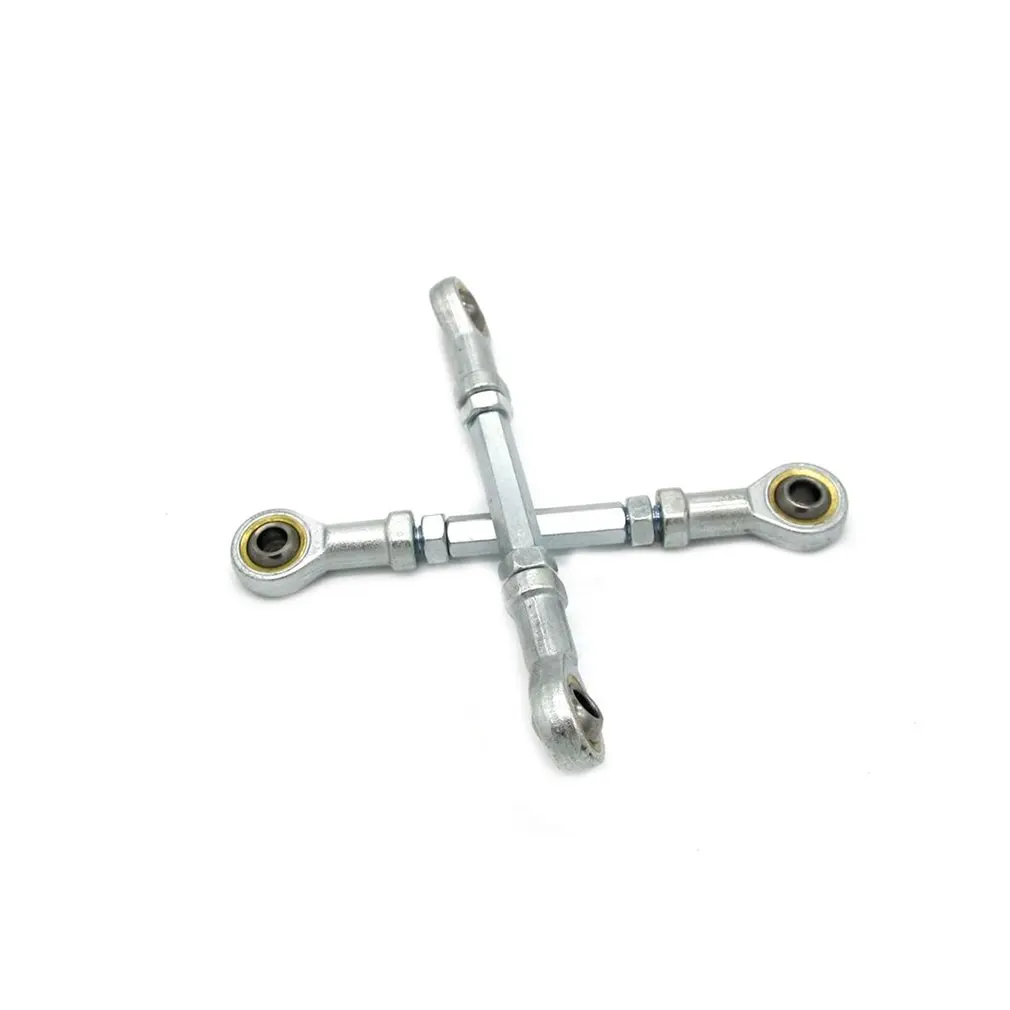 Universal Real Damper Tie Rod 2 PCS Hollow Ball Toe Rod For Rc Hobby Car Durable Remote Control Toy Accessories