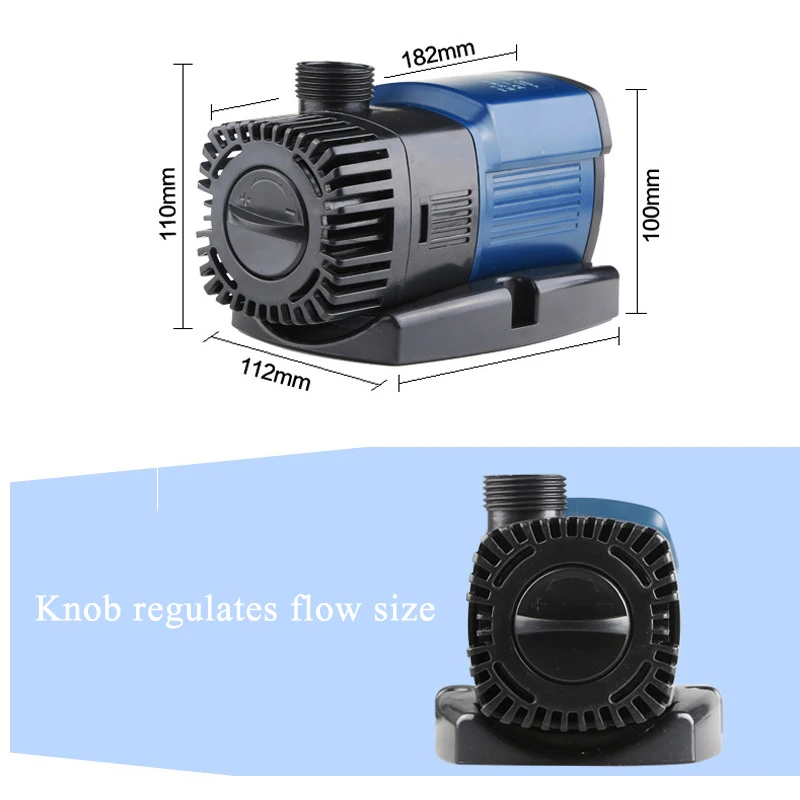 

Water pump pumping submersible pump frequency conversion mute small circulation filter energy saving aquarium pump