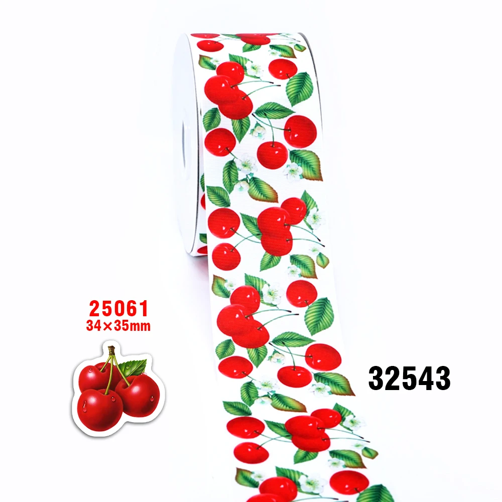 32543 50 ярдов мультфильм напечатанный grosgrain ленты 32390 - Цвет: 32543