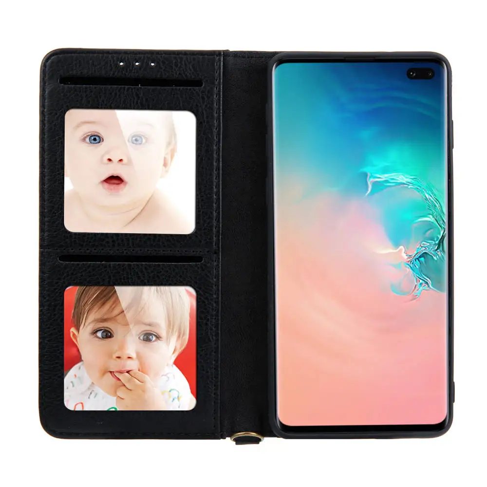 Магнитный флип-чехол SM G973 G975 для samsung Galaxy S10 Plus, винтажный кожаный чехол для телефона, чехол-книжка с передними отделениями для карт