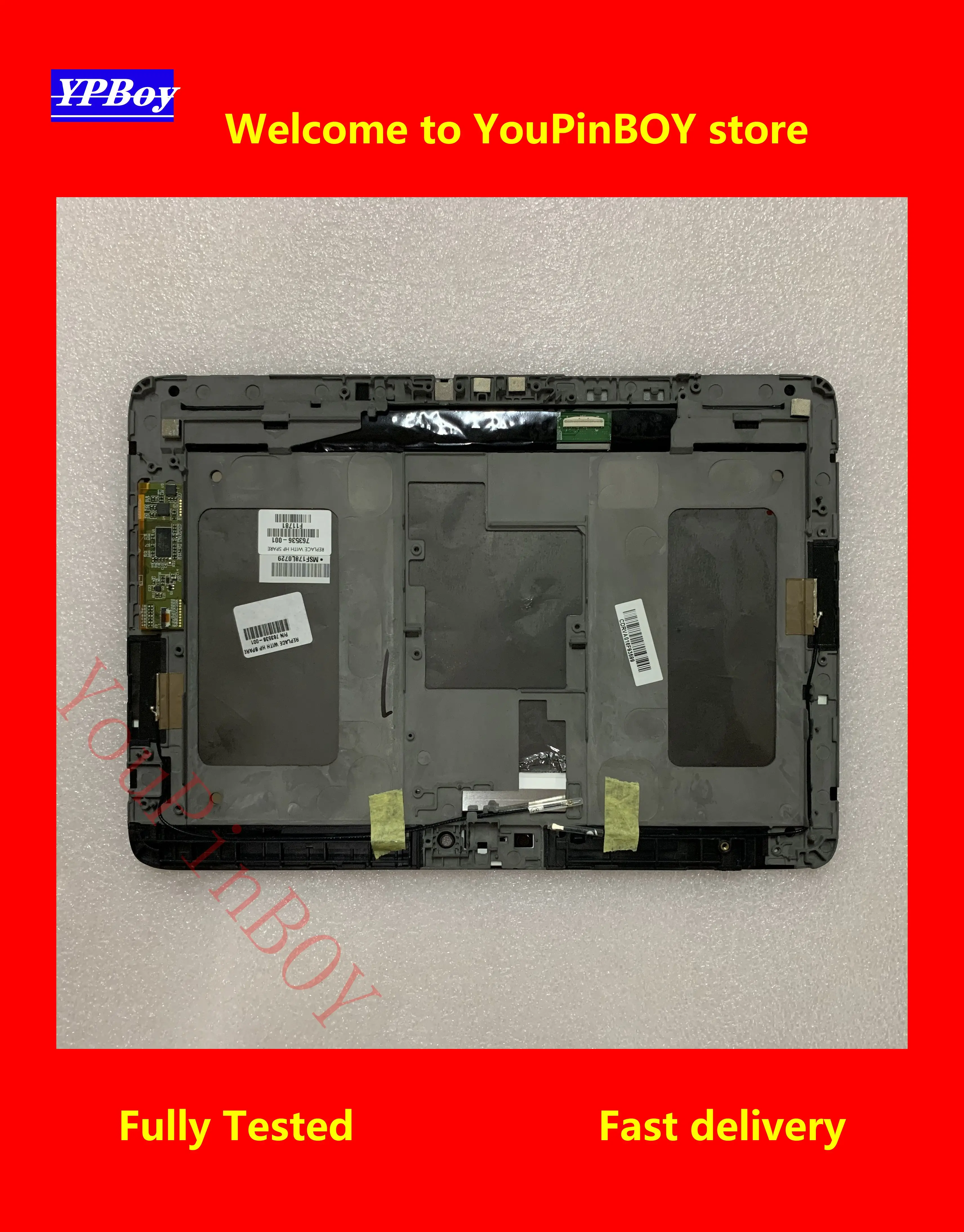 Оригинальный ЖК-дисплей 10 1 дюйма для планшета HP Pro 610 G1 сенсорный экран в сборе |