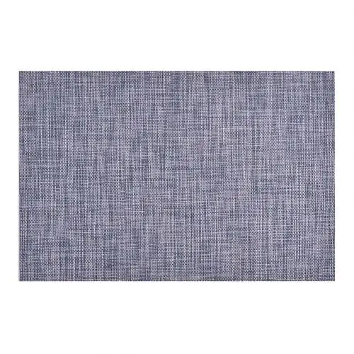 White Linen Color ПВХ кухонные столовые салфетки водонепроницаемые Нескользящие настольные коврики подставки домашний декор - Цвет: White Linen Color