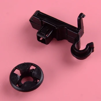

DWCX 2PCS Plastic Car Hood Prop Rod Clip Grommet 53452-02060 90480-15034 Fit for Toyota Corolla 2003 2004 2005 2006 2007 2008