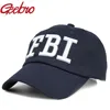 Geebro Women Fashion Cool FBI Police Snapback Baseball Caps Men Brand Unisex Army Sports Running Casual New Summer Sun Hats 4