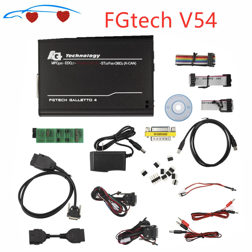 Новинка 2020 Galletto V54 FGTech 4 Master BDM OBD функция программа ECU автоматический
