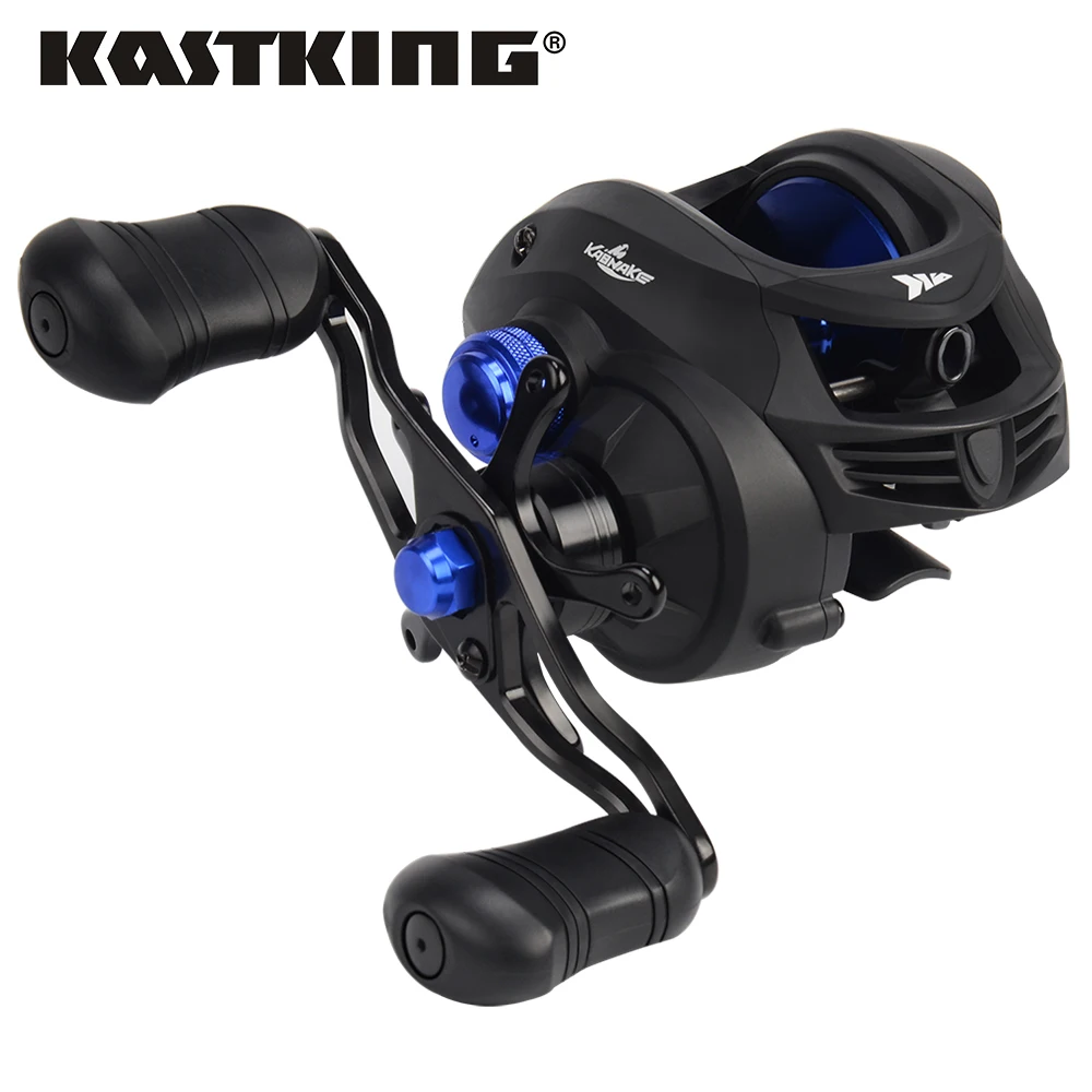 KastKing Kasnake Baitcast Рыболовная катушка 7 + 1 Шариковые подшипники 1: Передаточное