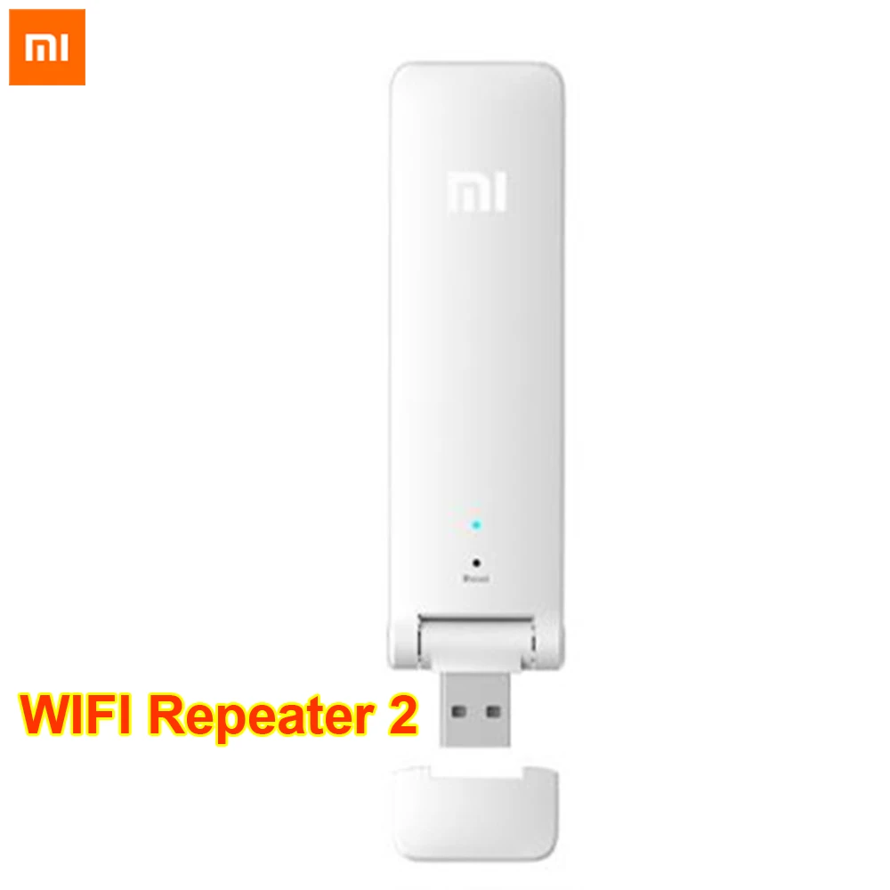 Xiaomi Wi-Fi ретранслятор 2 усилитель-удлинитель 300 Мбит/с Amplificador Беспроводной WI-FI расширитель для mi