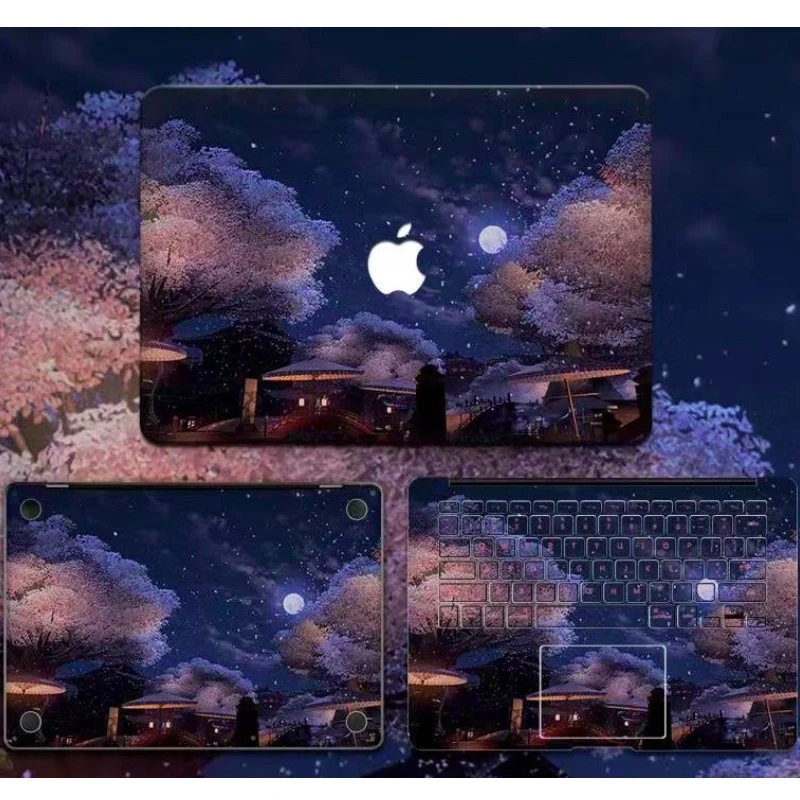Для Macbook Pro Air 11 13 15 Retina всего тела кожного покрова протектор Стикеры Защитная