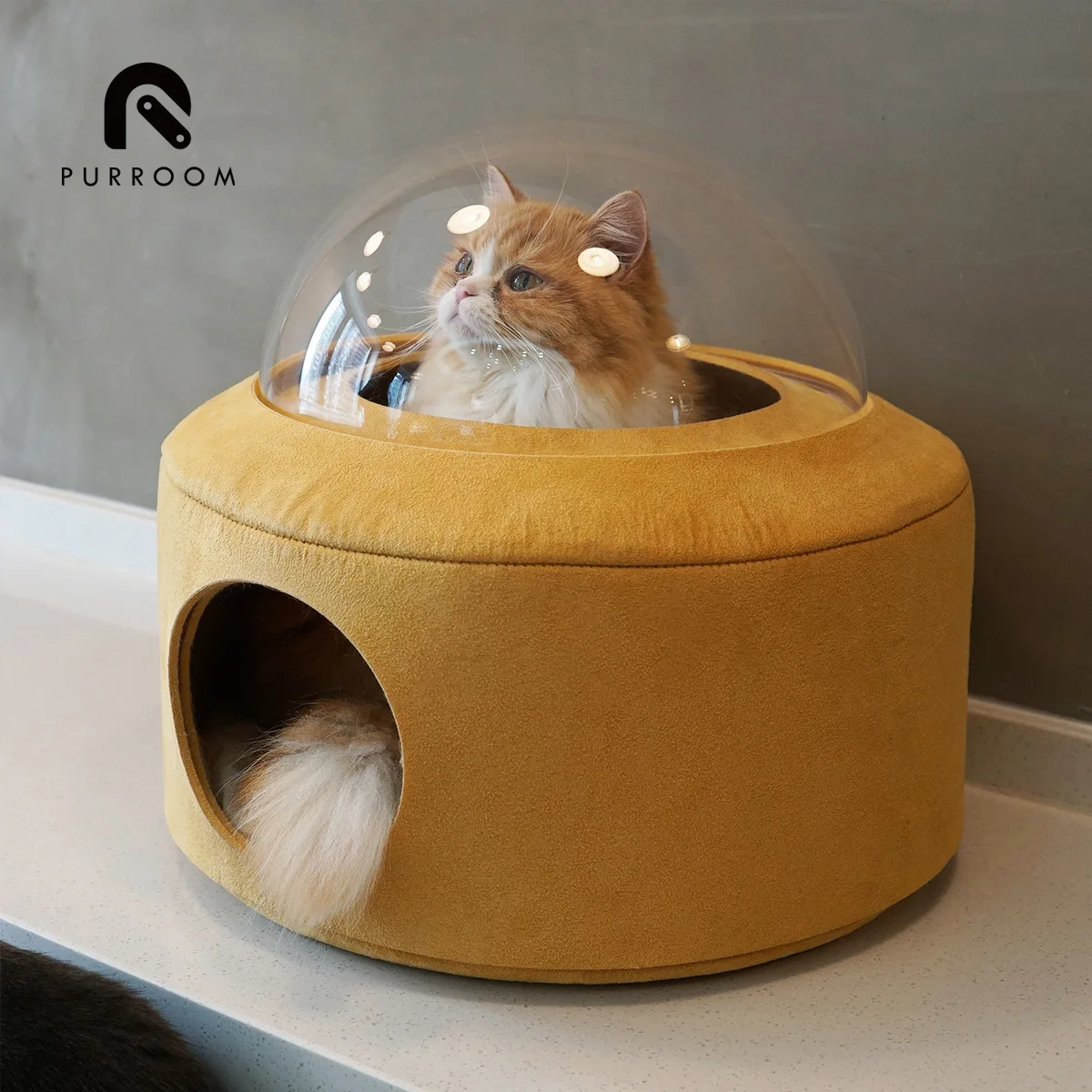 ufo cat bed